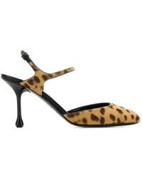 Jimmy Choo - Pumps Pixie Leopardate - Lyst