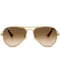 Ray-Ban - Aviator Max Pilot-Frame Sunglasses - Lyst