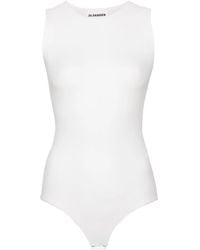 Jil Sander - Stretch-Design Bodysuit - Lyst