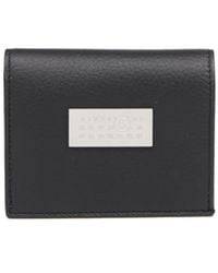 MM6 by Maison Martin Margiela - Numeric Bi-fold Leather Wallet - Lyst