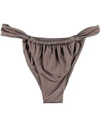 BELAMER - Lara Ruched Bikini Bottom - Lyst