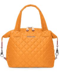 MZ Wallace - Small Sutton Deluxe Quilted Tote Bag - Lyst