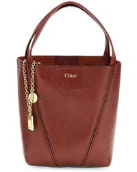Chloé - Small Spin Leather Shoulder Bag - Lyst