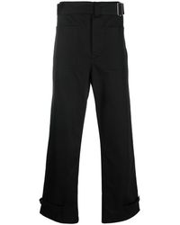 Alexander McQueen - Buckled Four-pocket Straight Trousers - Lyst