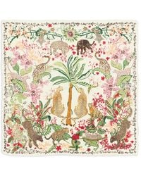 Bimba Y Lola - Jungle-Print Scarf - Lyst