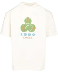 Drole de Monsieur - Drôle 1990 Graphic-Print T-Shirt - Lyst