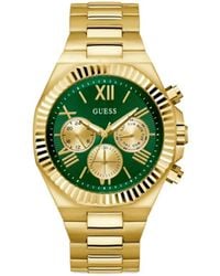 Guess - Equity Stainless Steel 44Mm Watch - Lyst