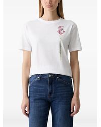 Joop! - Floral-Print T-Shirt - Lyst