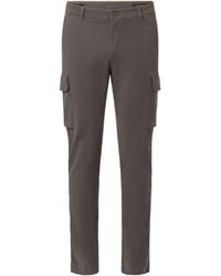 Mason's - Cargo-Pocket Buttoned Trousers - Lyst