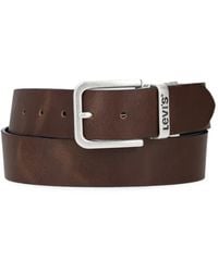 Levi's - Ceinture Réversible À Logo Gravé - Lyst