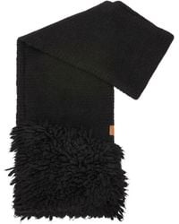 Loewe - Schal Mit Logo-Patch - Lyst