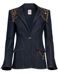 Cinq À Sept - Danicka Blazer Met Ketting - Lyst