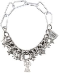 Chopova Lowena - Multi-charm Stainless Steel Necklace - Lyst