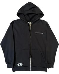 Chrome Hearts - Logo-Print Zip-Up Hoodie - Lyst