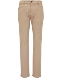 ZEGNA - Slim-Cut Leg Trousers - Lyst