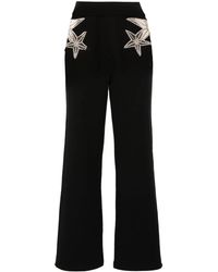 DSquared² - Crystal-Embellished Track Pants - Lyst