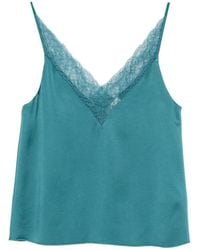 forte_forte - Lace-Trim Top - Lyst
