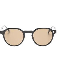 dunhill - Sonnenbrille Mit Ovalem Gestell - Lyst