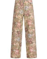 Liu Jo - Floral-Print Pants - Lyst