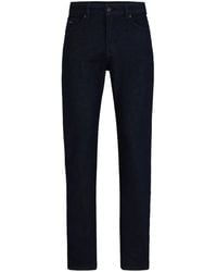 BOSS - Mid-Rise Slim-Cut Jeans - Lyst