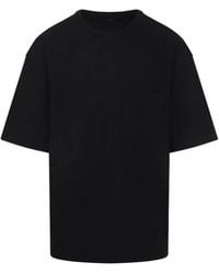 Lemaire - T-Shirt Met Korte Mouwen - Lyst