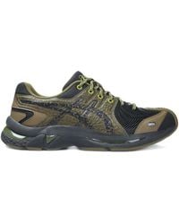 Asics - Leather-Panelled Sneakers - Lyst