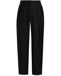 Dolce & Gabbana - Pleated Wool Trousers - Lyst