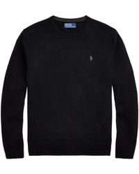 Polo Ralph Lauren - Knit Sweater With A Crew Neck - Lyst