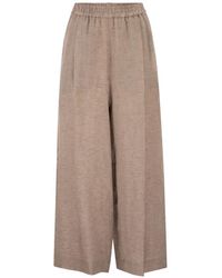 Fabiana Filippi - Elasticated-Waist Trousers - Lyst