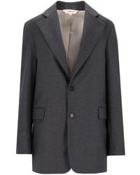 Barena - Galà Flan Flannel Single-Breasted Jacket - Lyst