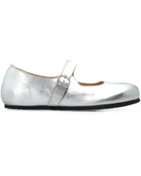 Birkenstock - Santa Clarita Buckle-Fastening Ballet Flats - Lyst