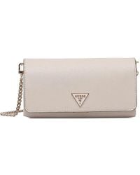 Guess - Noelle Triangle-Logo Crossbody Bag - Lyst