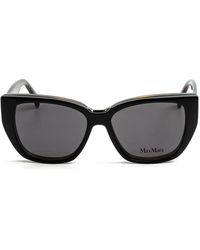 Max Mara Eyewear - Cat-Eye Frame Tinted Sunglasses - Lyst