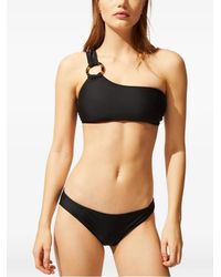 Solid & Striped - The Desi Asymmetrische Bikini Met Ringdetail - Lyst