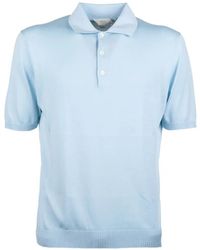 Malo - Button-Up Polo Shirt - Lyst