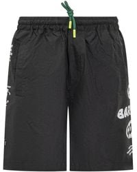 Barrow - Logo-Print Shorts - Lyst