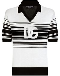 Dolce & Gabbana - Polo Shirt With Print - Lyst