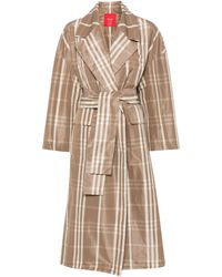 Co.Go - Cappotto A Quadri - Lyst