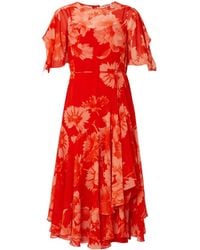 Erdem - ショートスリーブ ドレス - Lyst