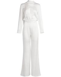 Silvia Tcherassi - Giorgia Long-Sleeve Jumpsuit - Lyst