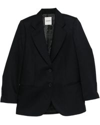 Sandro - Blazer Ajusté À Rayures - Lyst