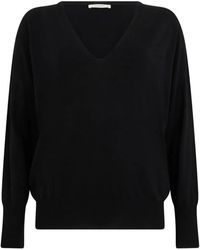 Slowear - V-Neck Knitted Sweater - Lyst