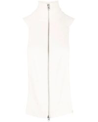 Veronica Beard - High-Neck Cashmere Knitted Top - Lyst