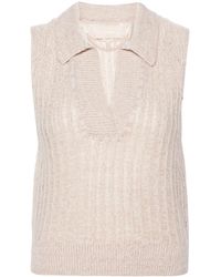 Zadig & Voltaire - Lunny Merino-Wool Sweater Vest - Lyst