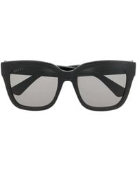Gucci - オーバーサイズフレーム サングラス - Lyst