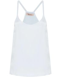 Twinset - Ärmelloses Top - Lyst