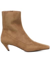 Stella McCartney - Zip-Up Ankle Boots - Lyst