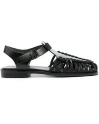 Hereu - Alaro Leren Sandalen - Lyst