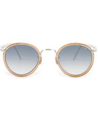 Eyevan 7285 - 717E Oval-Frame Sunglasses - Lyst