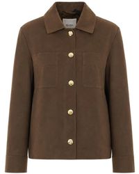 Max Mara - Veste En Daim - Lyst
